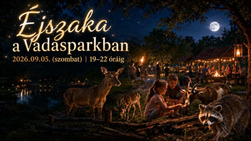 Éjszaka a vadasparkban 2026.09.05.